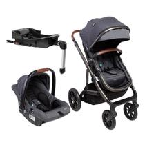 Travel System Massimo Trio Isofix Profundo Cinza - De 0 meses a 22 kg Travel System Massimo Trio Isofix Profundo Cinza - De 0 meses a 22 kg