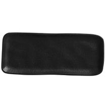 Travessa 22x9cm Orgânico Preto Fosco Cerâmica Comida Japonesa Aperitivos Porto Brasil Travessa 22x9cm Orgânico Preto Fosco Cerâmica Comida Japonesa Aperitivos Porto Brasil
