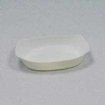 Travessa Assadeira Refrátoria Quadrada Vai Ao Forno Alta Tempera 34cm Branca