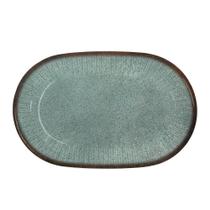 Travessa Bandeja De Cerâmica Para Servir Síria Verde 22x34cm Alleanza Travessa Bandeja De Cerâmica Para Servir Síria Verde 22x34cm Alleanza