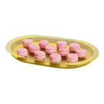 Travessa Bandeja Oval Premier Amarela Tupperware Travessa Bandeja Oval Premier Amarela Tupperware