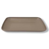 Travessa Bandeja Retangular em Fibra Bambú 21cm Servir Travessa Bandeja Retangular em Fibra Bambú 21cm Servir