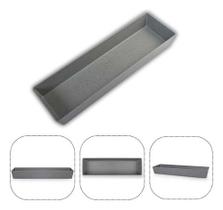 Travessa Buffet Gn 2/4 65mm Cinza Melamina Gourmet Mix