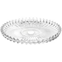 Travessa Centro de Mesa Decorativa de Vidro Brasilia 29cm