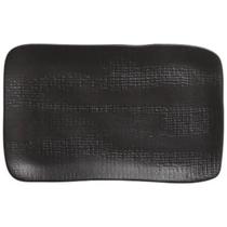 Travessa Cerâmica 27x17cm Juta Preto Matte Sushi Porto Brasil Servir Retangular Mesa Posta Travessa Cerâmica 27x17cm Juta Preto Matte Sushi Porto Brasil Servir Retangular Mesa Posta