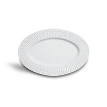 Travessa Cerâmica Retrataria Assadeira Forno Roma Branca P 32cm Travessa Cerâmica Retrataria Assadeira Forno Roma Branca P 32cm