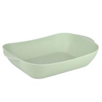 Travessa Cesto Com Alça Retangular Plástico Bend Tray 800ml