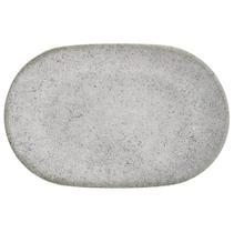 Travessa Concrete em Cerâmica 34,4x22,2x3,4cm - Alleanza