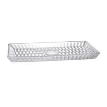 Travessa Cristal Bandeja Petiscos Doces Mesa Posta 34,5cm Servir Bolo, Rocambole, Torta Travessa Cristal Bandeja Petiscos Doces Mesa Posta 34,5cm Servir Bolo, Rocambole, Torta