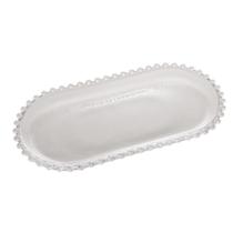 Travessa Cristal De Chumbo Oval Pearl 30X15X2Cm
