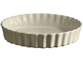 Travessa de Cerâmica Redonda Emile Henry Canelada Funda