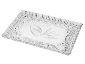 Travessa de Cristal de Chumbo Janine 29,5 x 19,5 cm - Casa Del Grande Travessa de Cristal de Chumbo Janine 29,5 x 19,5 cm - Casa Del Grande