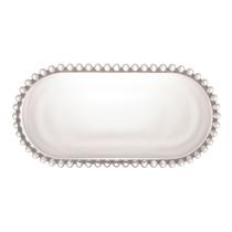Travessa De Cristal Pearl 24x12x2cm 28386 Wolff Oval Pequena Travessa De Cristal Pearl 24x12x2cm 28386 Wolff Oval Pequena