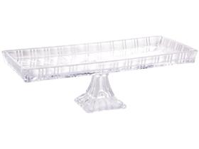 Travessa de Cristal Retangular 15x34cm - Lyor Cristal Dragon Travessa de Cristal Retangular 15x34cm - Lyor Cristal Dragon