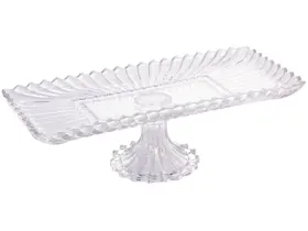 Travessa de Cristal Retangular 16,5x12x30cm Wolff Geneva