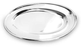 Travessa De Inox Oval Rasa 35Cm Kehome