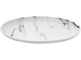 Travessa de Porcelana Oval 30,5x20cm Hauskraft - Marble