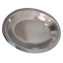 Travessa De Servir Inox 30Cm Elegância E Durabilidade Travessa De Servir Inox 30Cm Elegância E Durabilidade