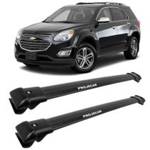 Travessa De Teto para Chevrolet Equinox 2017 em diante Larga Preta C-376 Projecar Travessa De Teto para Chevrolet Equinox 2017 em diante Larga Preta C-376 Projecar