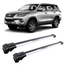 Travessa De Teto Toyota Hilux SW4 até 2010 Larga Prata (par) TY-606 Projecar Travessa De Teto Toyota Hilux SW4 até 2010 Larga Prata (par) TY-606 Projecar
