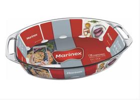 Travessa De Vidro Assadeira Oval Marinex Seletta 4,2l Nadir