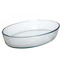 Travessa de Vidro Temperado Oval Borossilicato 1,55L Ecos Travessa de Vidro Temperado Oval Borossilicato 1,55L Ecos