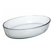 Travessa de Vidro Temperado Oval Borossilicato 3L Ecos