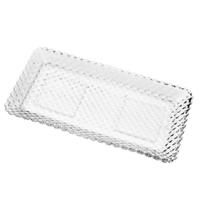 Travessa em cristal Lyor Diamante 25cm Travessa em cristal Lyor Diamante 25cm