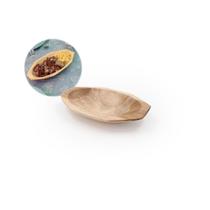 Travessa Fruteira Gamela Oval Madeira Artesanal Churrasco P