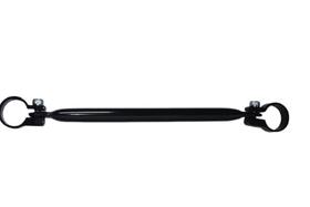 Travessa Guidão 19cm Alumínio Preto Brilhante Viper TR526-5 Travessa Guidão 19cm Alumínio Preto Brilhante Viper TR526-5