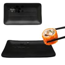 Travessa Kanpai em Melamina Preto Para Restaurante Japones