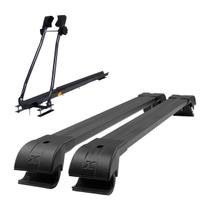 Travessa Larga Rack De Teto T-cross + Suporte Transbike Bike Travessa Larga Rack De Teto T-cross + Suporte Transbike Bike