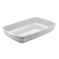 Travessa Luna Alta Retangular Branca M - Ou