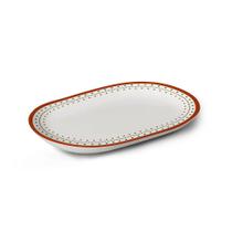 Travessa média 34 cm natal christmas dots alleanza unidade Travessa média 34 cm natal christmas dots alleanza unidade