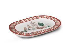 Travessa média 34 cm natal encanto natalino alleanza unidade Travessa média 34 cm natal encanto natalino alleanza unidade