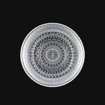 Travessa Multiuso de Vidro Transparente 32 x 2cm