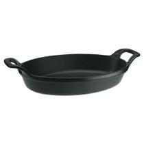 Travessa Oval 21 cm Preta de Ferro Fundido - Staub