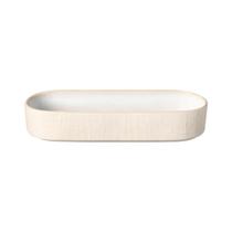 Travessa Oval Alta 25 cm Cerâmica Portuguesa Umbra