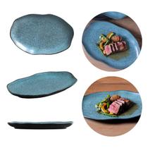 Travessa Oval Bio Preto Night Sky 30cm