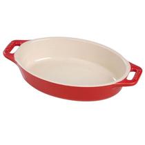 Travessa Oval Cerâmica Cereja 23cm - Staub