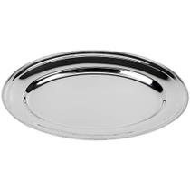 Travessa Oval com Mini Bolinhas Shefield Plate GG