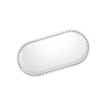 Travessa Oval de Cristal Ecológico Pearl Wolff 30cm