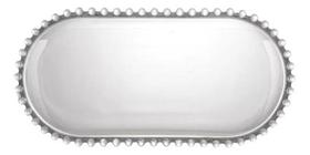 Travessa Oval De Cristal Pearl 24cm X 12cm X 2cm - Wolff