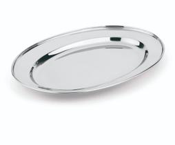 Travessa Oval em Aço Inox 40cm Mek Jolitex