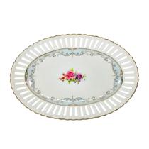Travessa Oval em New Bone China Mon Cheri 25x17,5x2,5cm Travessa Oval em New Bone China Mon Cheri 25x17,5x2,5cm