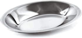 Travessa oval funda aço inox 25cm gx0059 gourmet mix