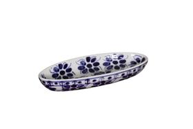Travessa Oval mini Feita e Pintada a mão - 23cm