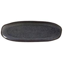 Travessa Oval Rasa Grande Orgânico Titanium Azul Porto Brasil Travessa Oval Rasa Grande Orgânico Titanium Azul Porto Brasil