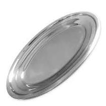 Travessa Oval Rasa Inox 25cm