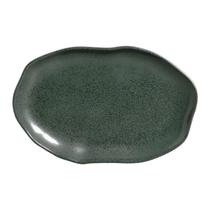 Travessa Oval Rasa Média Bio Greenery 30x20cm Porto Brasil Travessa Oval Rasa Média Bio Greenery 30x20cm Porto Brasil